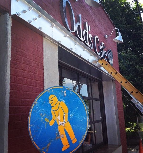 Odds Cafe interior