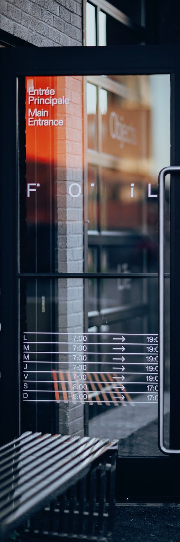 Foil Gallery & coffee interior