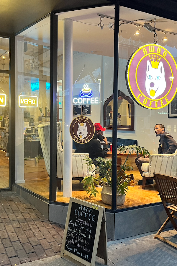 Awoo Coffee interior