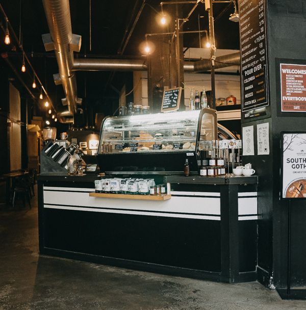 Dessert Oasis Coffee Roasters Detroit interior