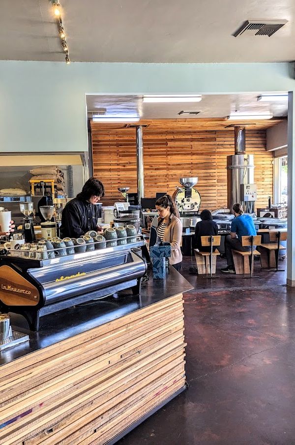 Chocolate Fish Coffee Roasters interior