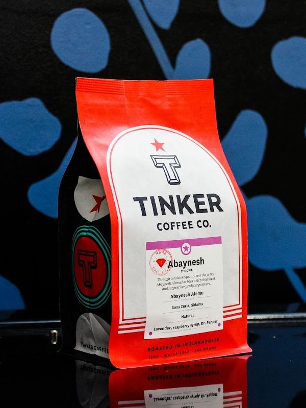 Tinker Coffee Co. Roastery interior