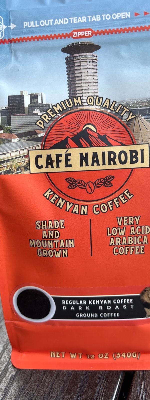 Café Nairobi interior