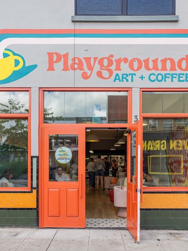 Playground Art + Coffee interior