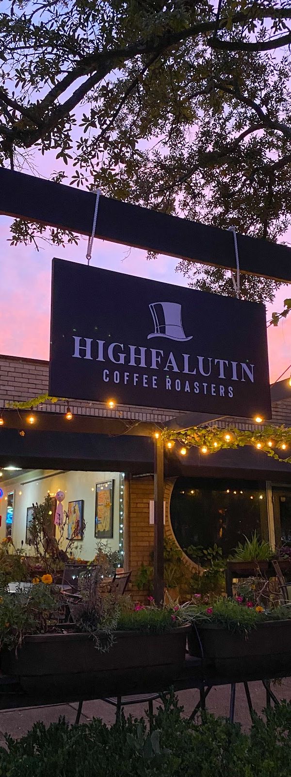 Highfalutin Coffee Roasters interior