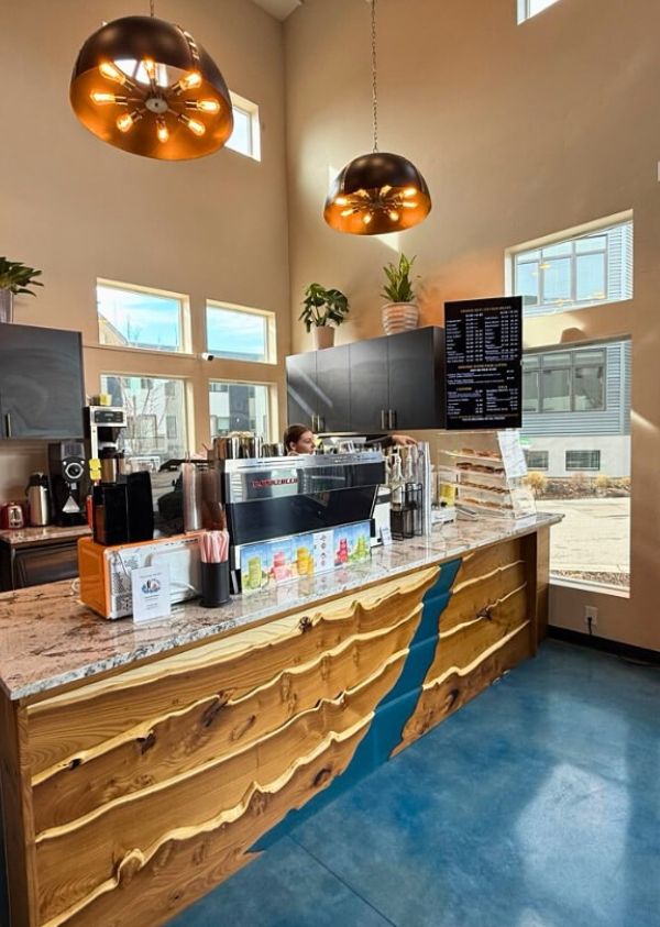 Grindz Coffee Shop interior