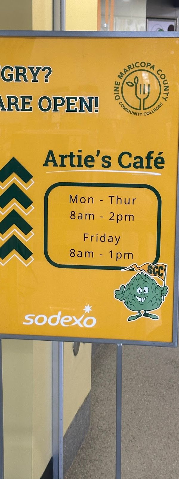 Arties Café interior