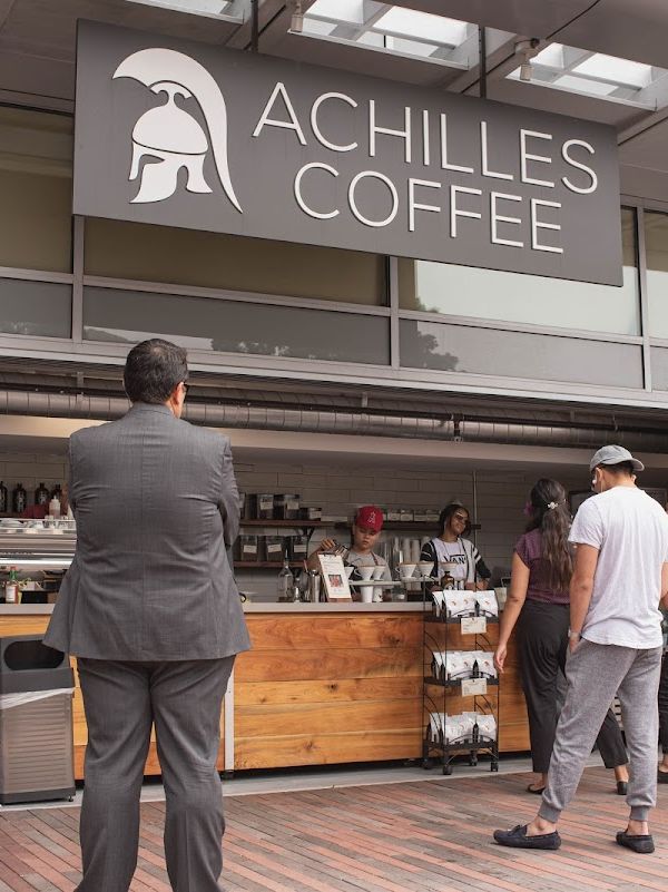 Achilles Coffee Roasters interior