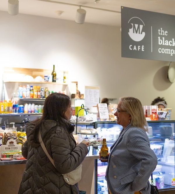 The PMA Café interior