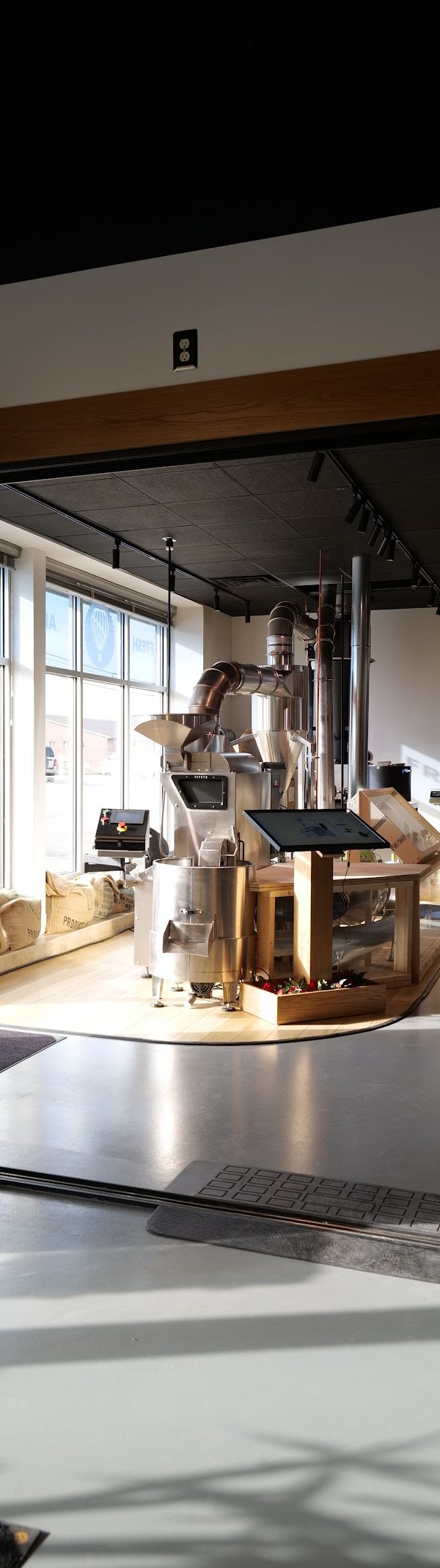The Coffee Roaster interior