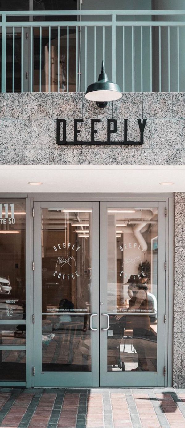 Deeply Coffee Company interior