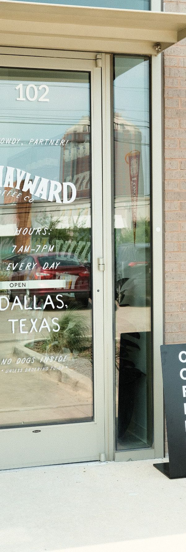 Wayward Coffee Co interior