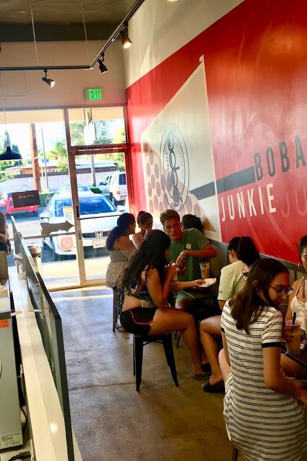 Boba Junkie Santa Ana interior