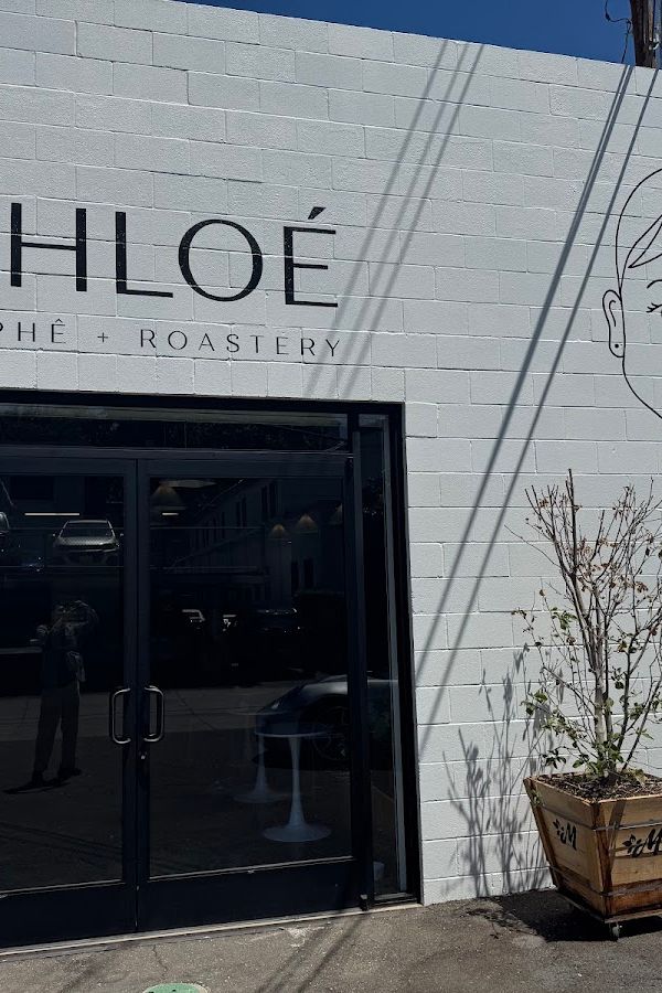 Chloé Cà Phê + Roastery interior