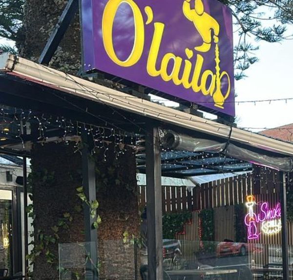 O’laila Bar & Cafe interior