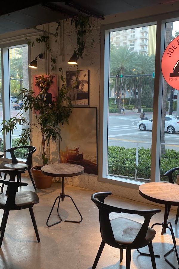 Miami Joe Coffee Co. interior