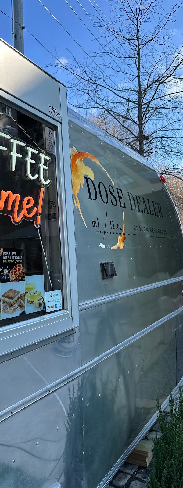 Dose Dealer Coffee Bar interior