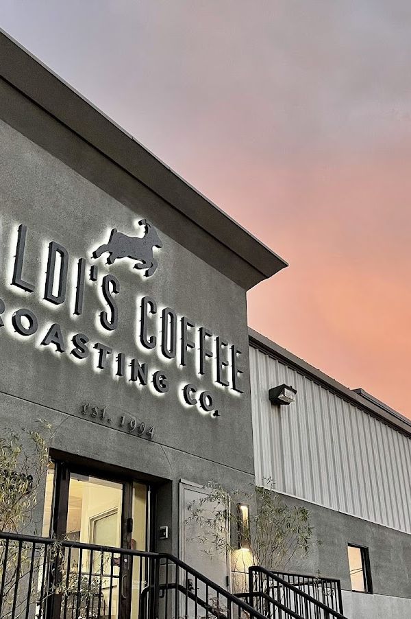 Kaldi's Coffee Roasting Co. Office & Roastery interior
