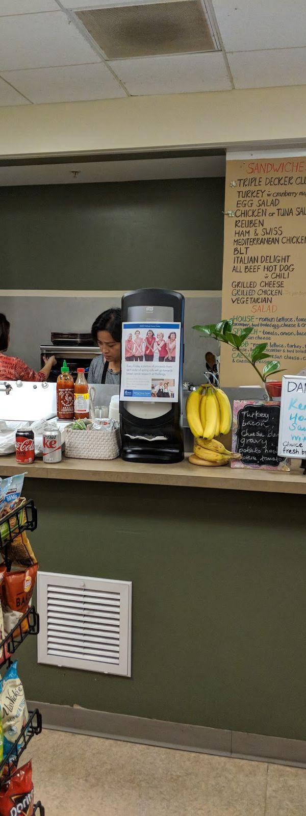 Hollings Café interior