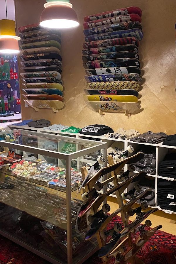 Together Skateboarding & Cafe interior