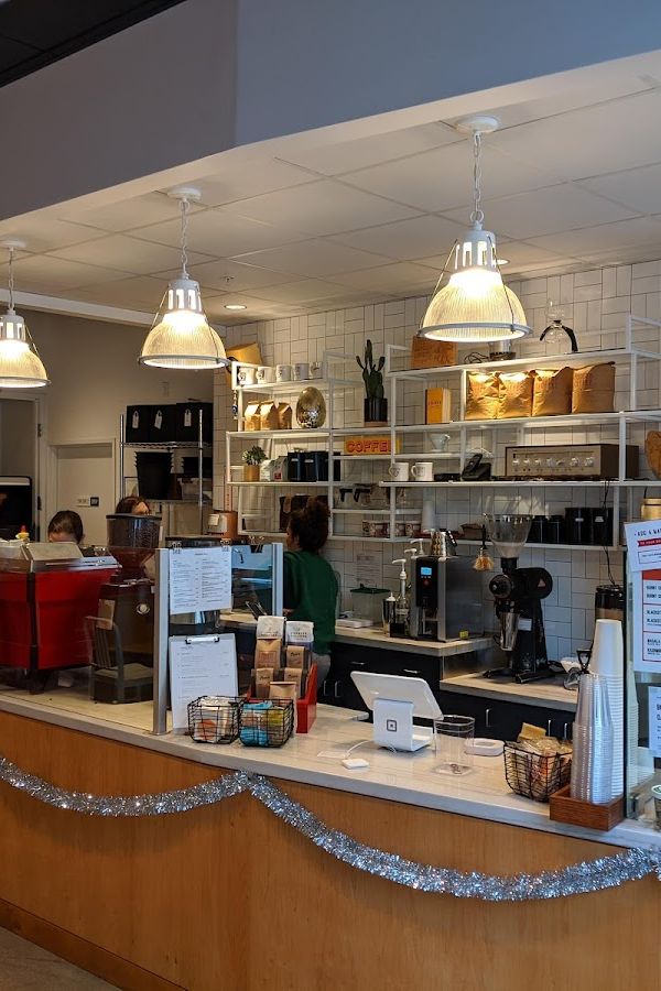 modern coffee interior