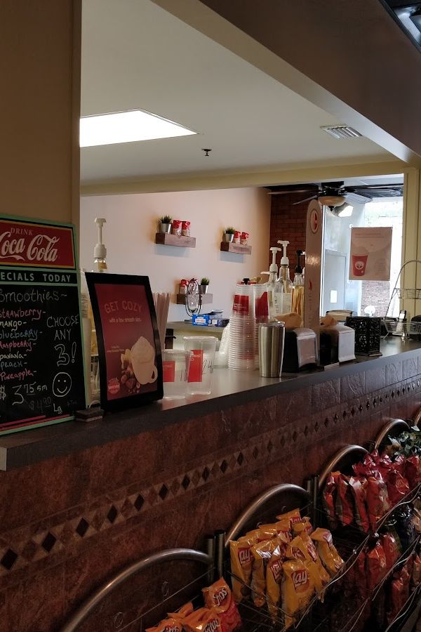 The Brick Coffee House interior