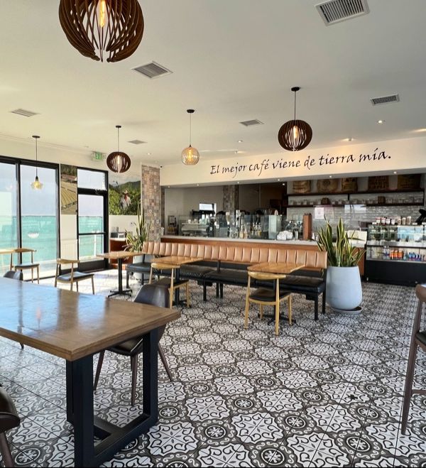 Tierra Mia Coffee interior