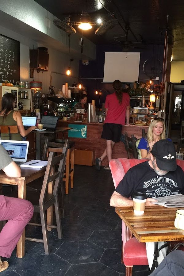 Black Crow Coffee Shop interior
