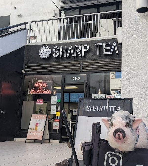 Sharp Tea interior