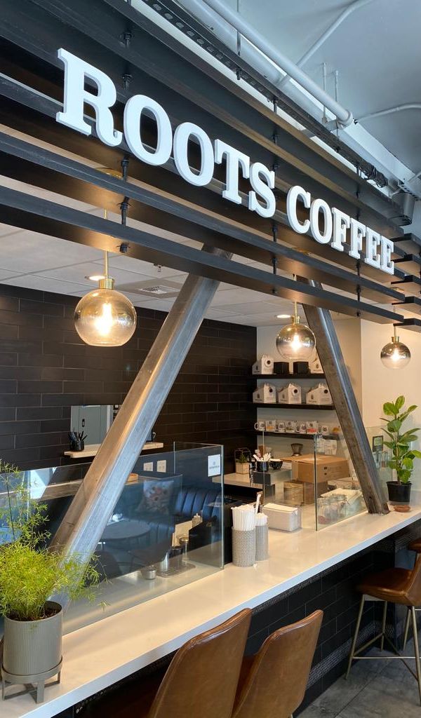 Roots Coffee interior