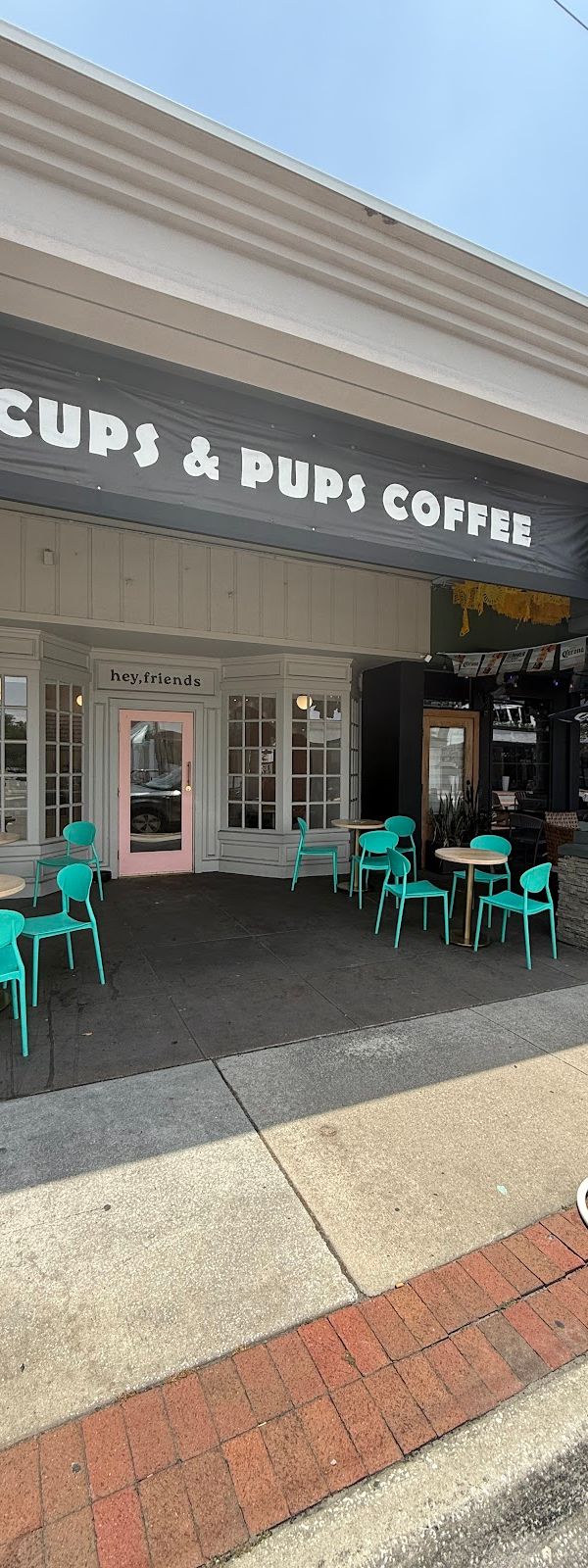 Cups and Pups Coffee interior