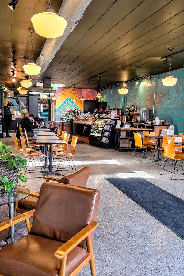 Calvin Fletcher's Coffee Company interior