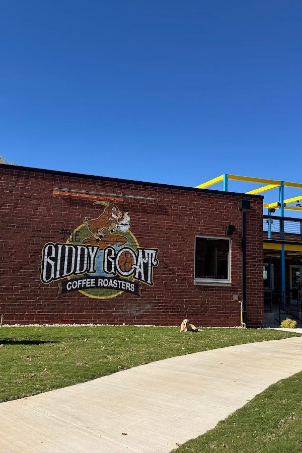 The Giddy Goat Coffee Roasters South End interior