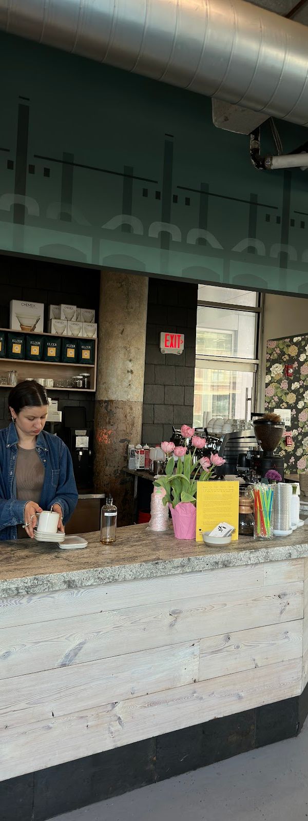 Elixr Coffee Roasters interior