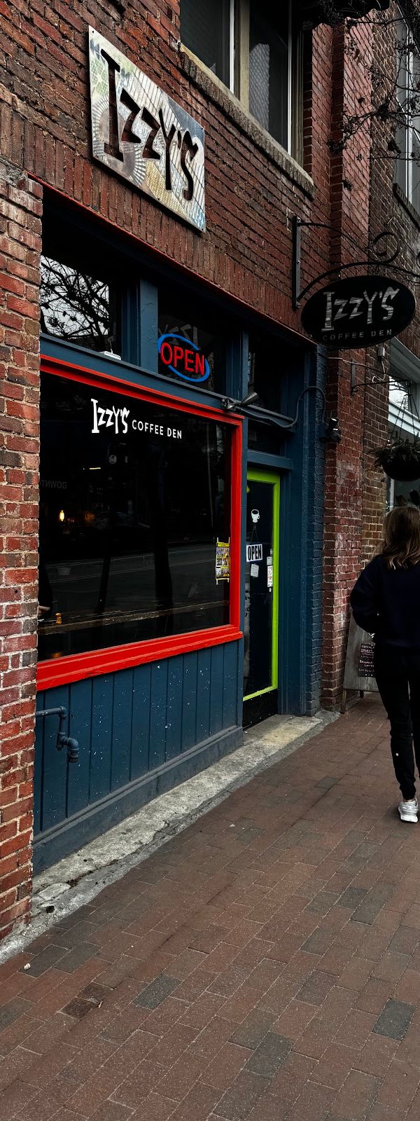 Izzy's Coffee Den interior