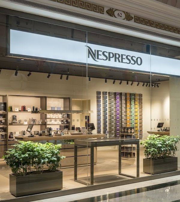 Boutique Nespresso interior