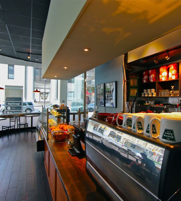 Green Line Cafe interior