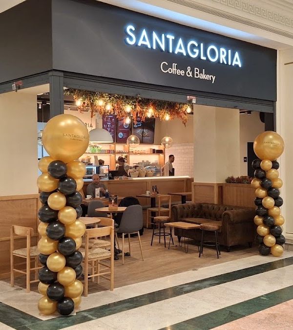 Santagloria Coffee & Bakery interior