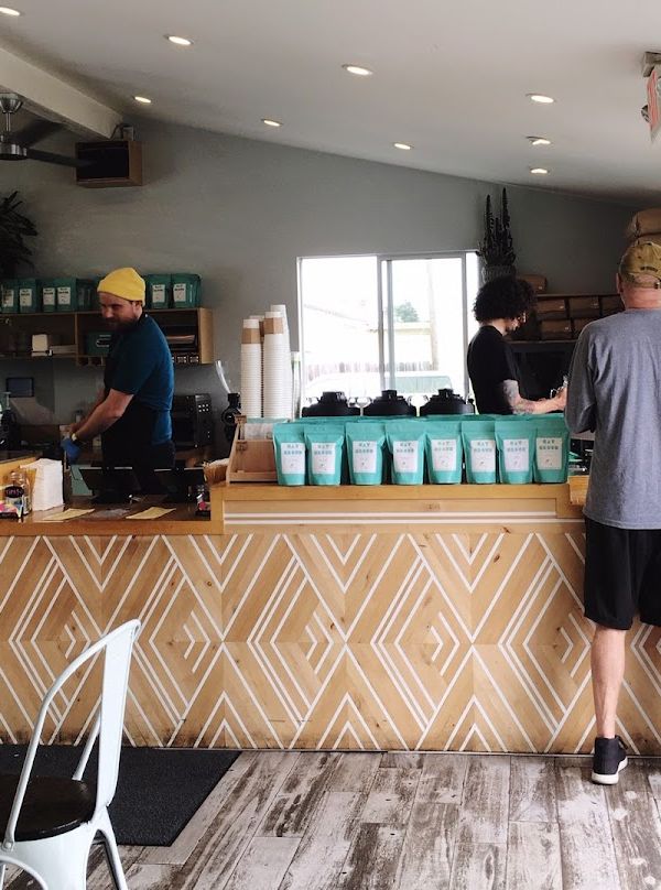 Cat and Cloud Coffee interior