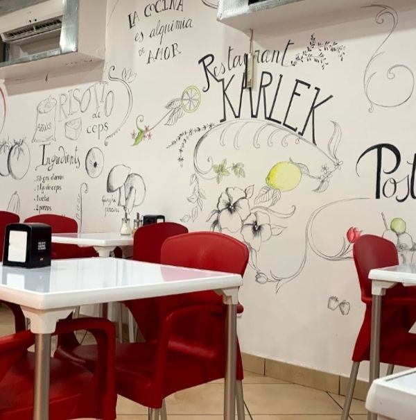Kärlek Cafeteria interior