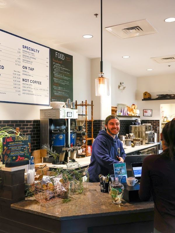 PT's Coffee interior