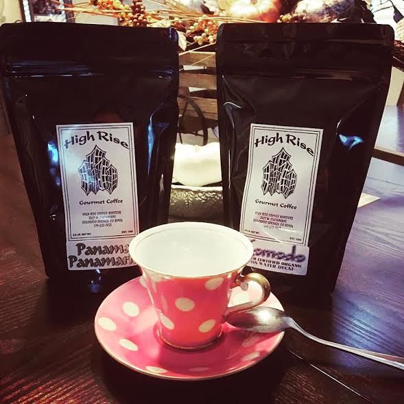 High Rise Coffee Roasters interior