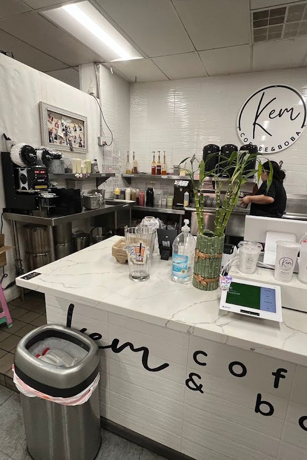 Kem Coffee and Boba interior