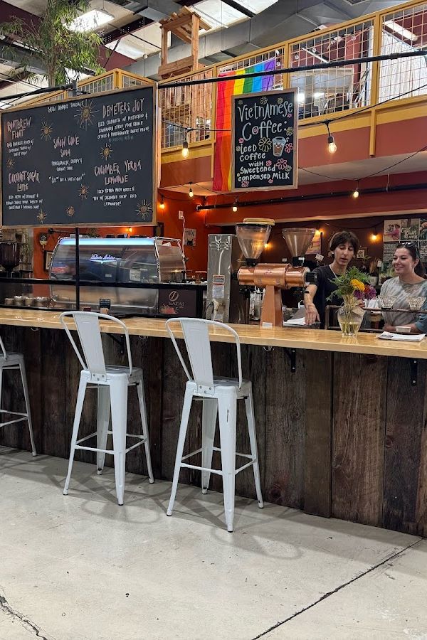 Safai Coffee Bar interior