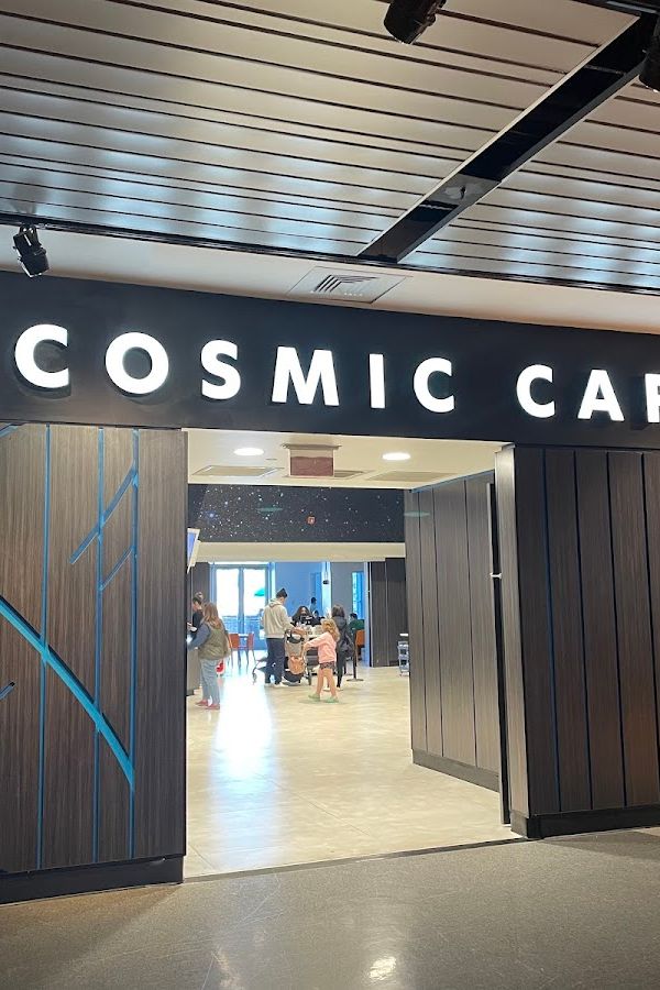 Cosmic Cafe interior