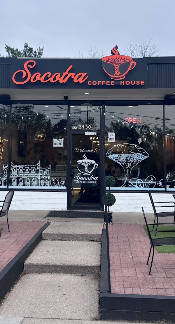 Socotra Coffee House interior