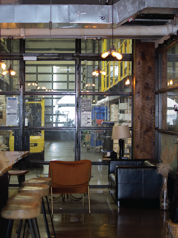 Cafe Here interior