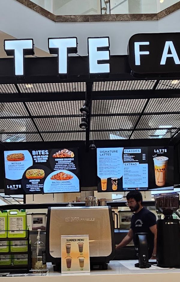 Latte Factory interior