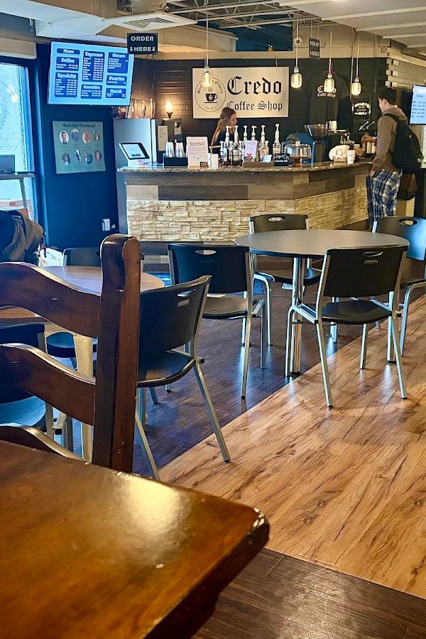Credo Coffee Shop interior