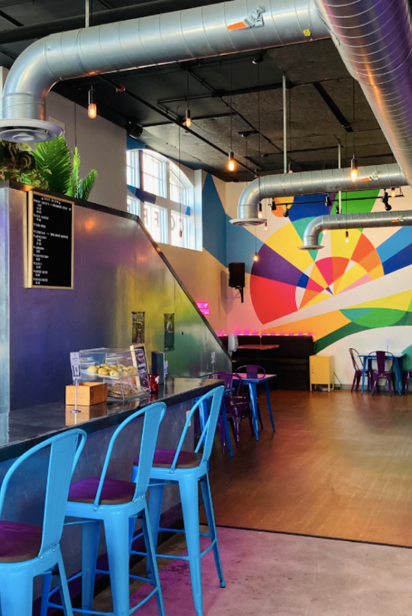 Happy Place Cafe interior